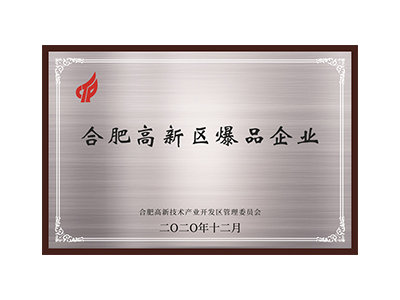 Entreprise de produits explosifs dans la zone de haute technologie de Hefei